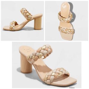 new day Multicolor Basil Heels